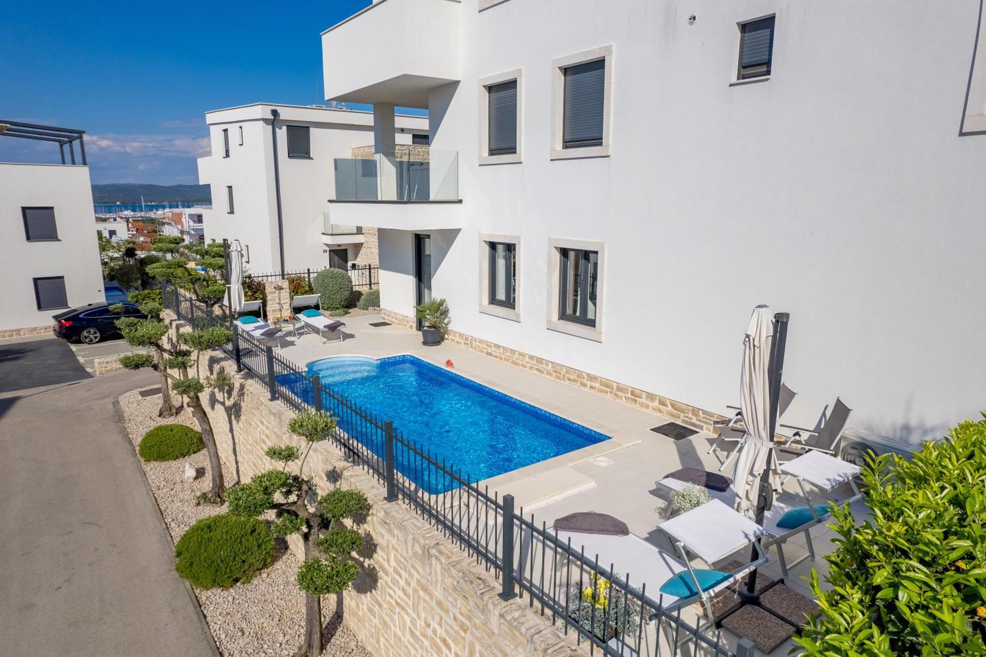 מורטר Luxury Apartment Hyperion With Private Pool And Garden מראה חיצוני תמונה