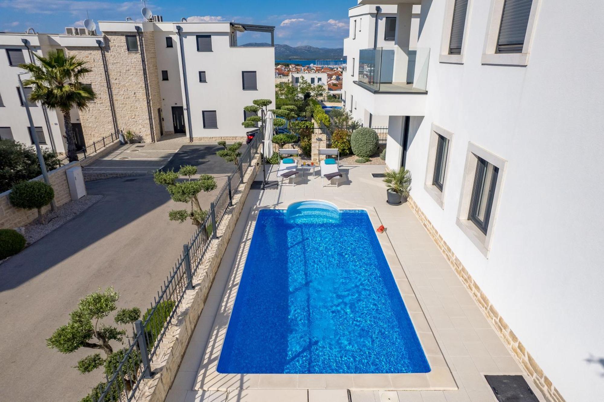 מורטר Luxury Apartment Hyperion With Private Pool And Garden מראה חיצוני תמונה