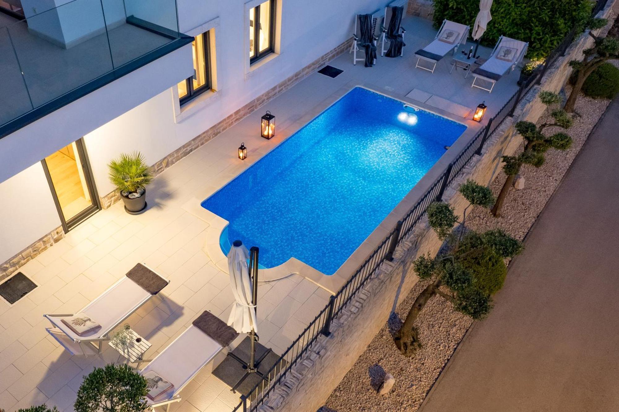 מורטר Luxury Apartment Hyperion With Private Pool And Garden מראה חיצוני תמונה