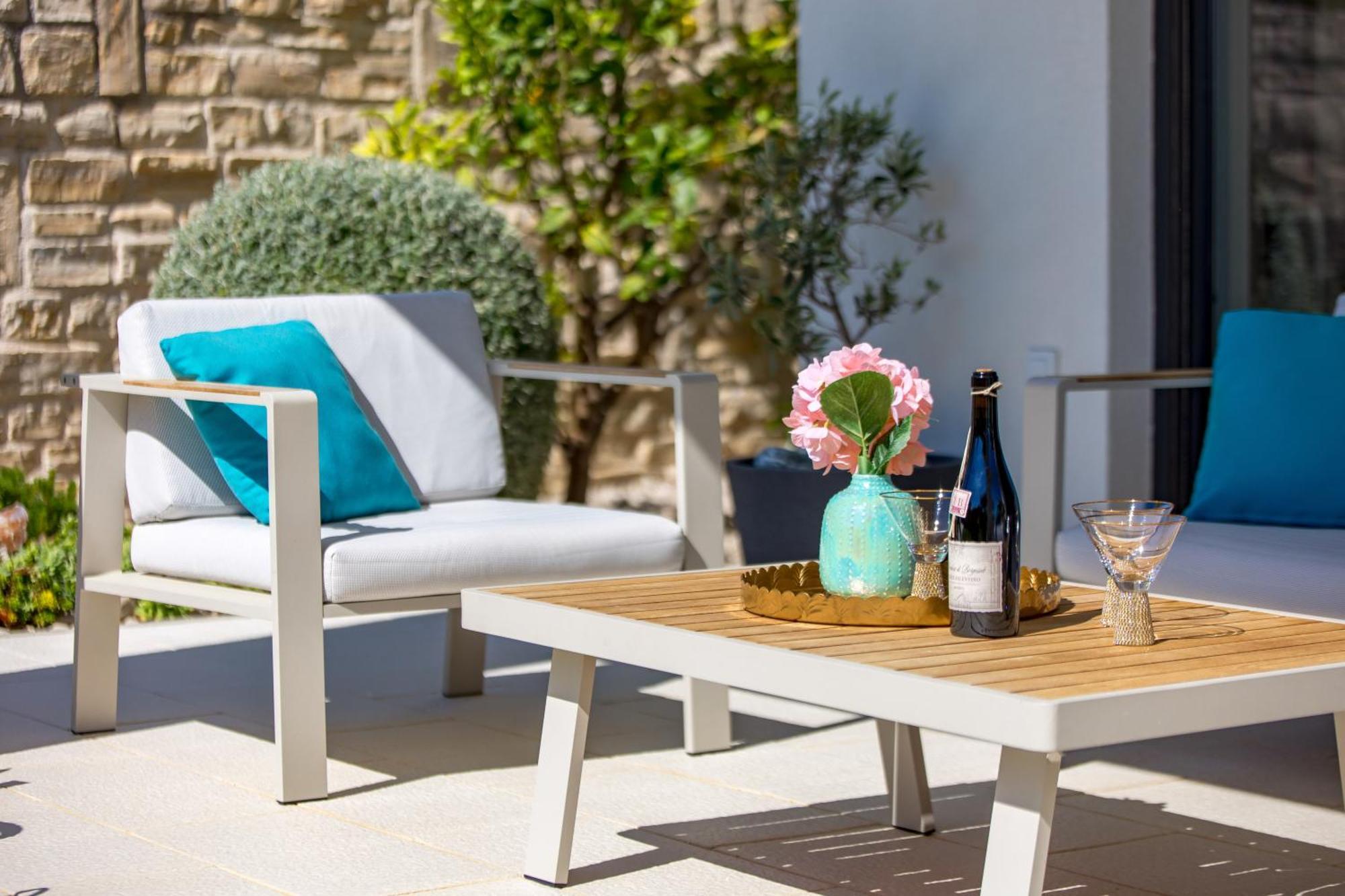 מורטר Luxury Apartment Hyperion With Private Pool And Garden מראה חיצוני תמונה