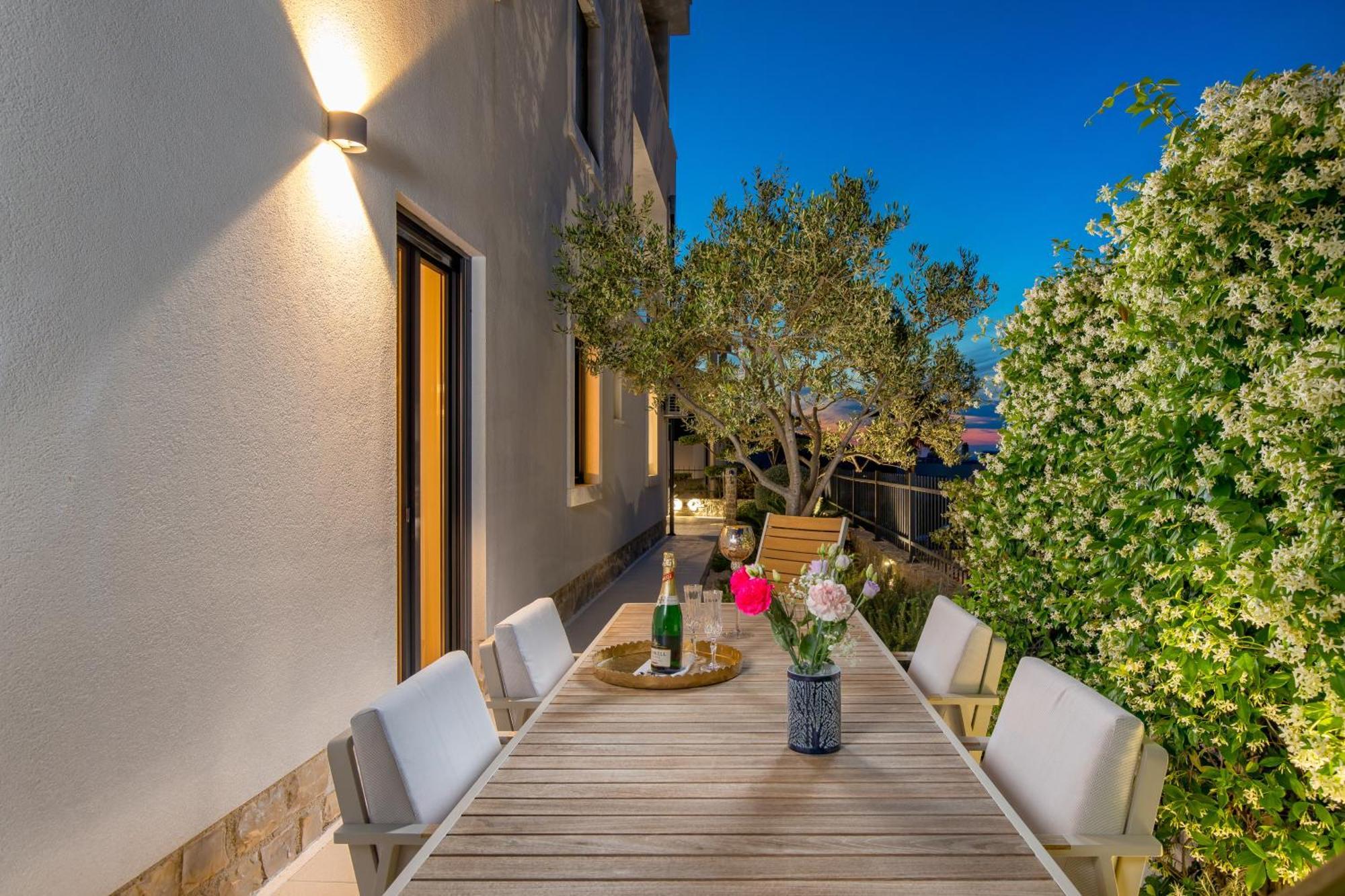 מורטר Luxury Apartment Hyperion With Private Pool And Garden מראה חיצוני תמונה