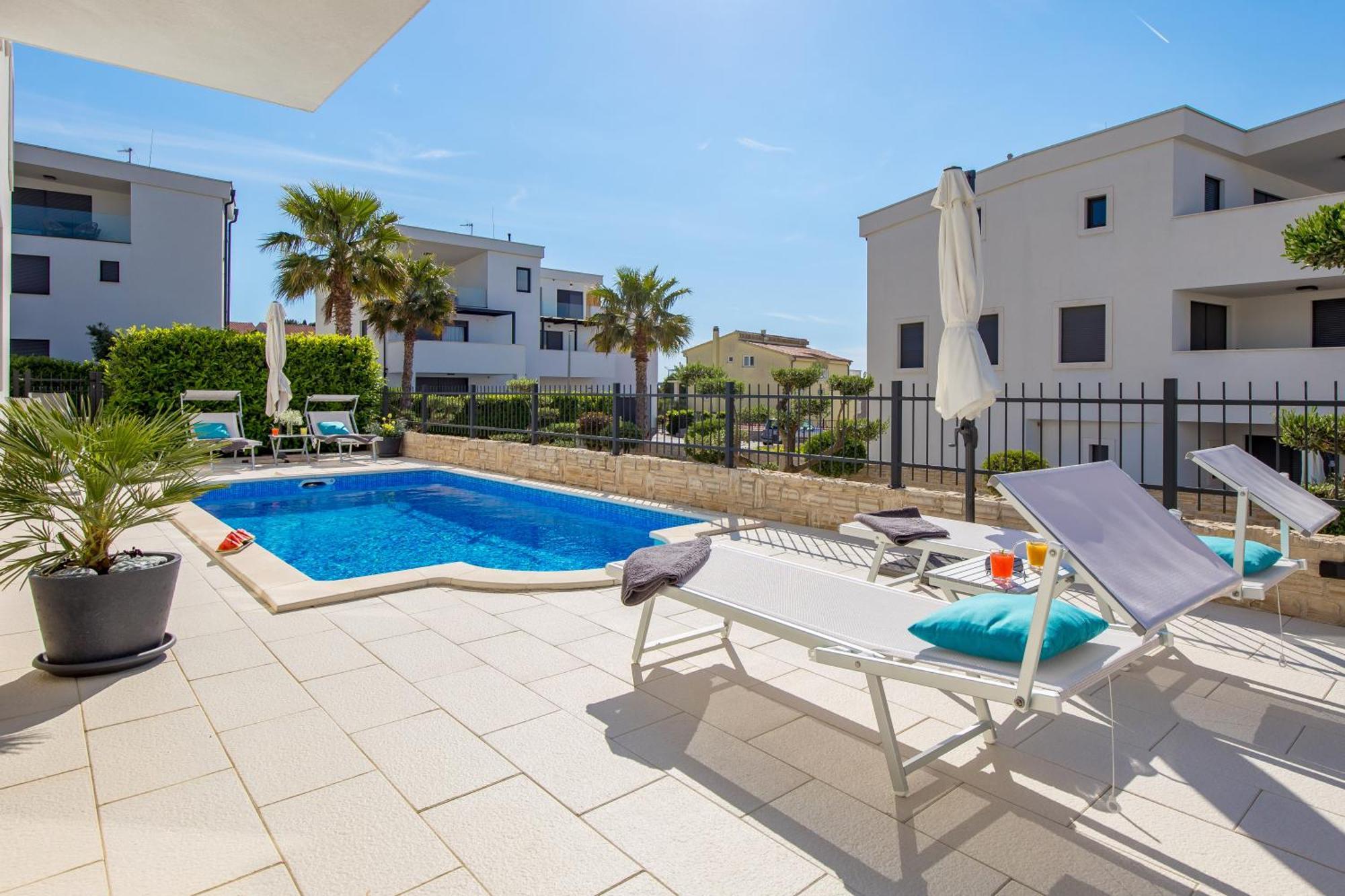 מורטר Luxury Apartment Hyperion With Private Pool And Garden מראה חיצוני תמונה